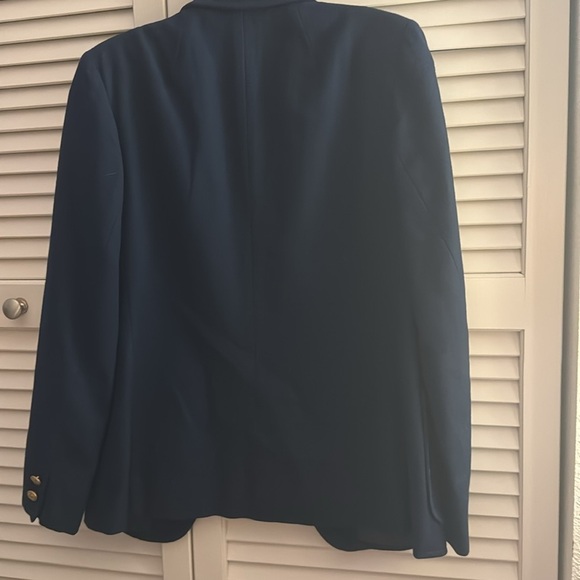 Young Pendleton Dark Navy Blue Wool Blazer Jacket EUC Size 5-6 - Picture 5 of 5